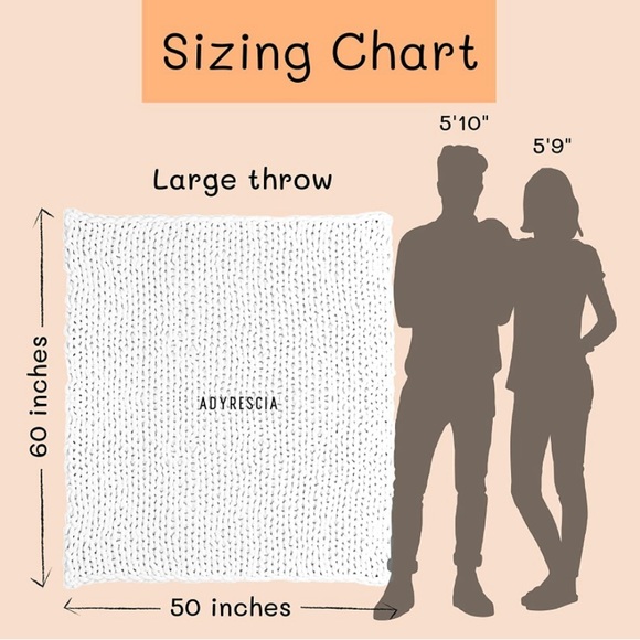 New Chunky Knit Throw Blanket White - Picture 4 of 4